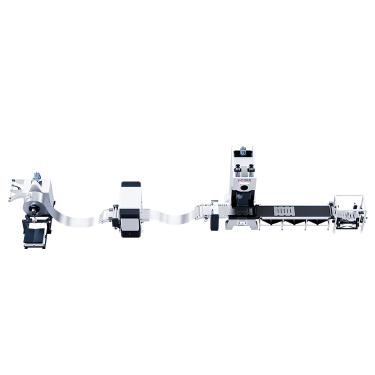 開卷校平沖壓生產線